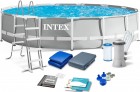 ������� ��������� INTEX 457*107�� Prism Frame Pool ������-�����, ��������, ����, ��������� 26724