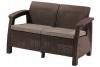 ����� ������� CORFU II LOVE SET brown, 2-� �������, ������������-�������� ������ 17197359B
