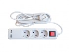 ���������� 3 �������, 3 �, � �/�, � ����. 2-� USB, 10� IN HOME 3GSU-3-SMART 8533