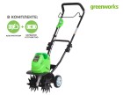 ����������� �������������� Greenworks 40V G40TLK4 (��� 4 �/� � ��) 27087VB