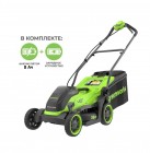 ������������� �������������� Greenworks 40V GD40LM361 �/�, 36 �� (��� 8 �/� � �� 2 �/�) 2520807UH