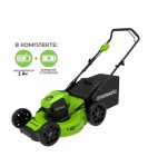 ������������� �������������� Greenworks 40V GD40LM46HP �/� (��� 2 �/� � �� 2 �/�) 2514407UA
