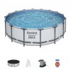 ������� ��������� BESTWAY SteelPro Max 488*122 ��, ���.-����� 5678 �/�, ��������, ���� 5612Z BW