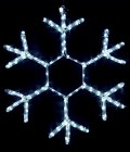 Снежинка Laitcom LED 70см, 160л, белая, 220В (13-043) LC-13043