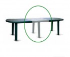 Вставка для овального стола ИПл 70*90 см, H 71 см зеленый (АГР)