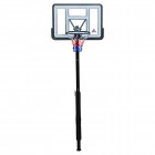 Баскетбольная стойка DFC ING44P1 112 х 75 см, винтовая регулировка высоты (245-305 см) (из 3-х кор.)
