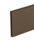 Усилитель-разделитель для высоких пластиковых грядок из ПВХ коричневый (8679)