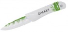 Нож с керамическим лезвием GALAXY GL 9130 7,5 см, керамическая ручка, в блистере