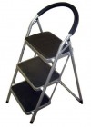 Стремянка металлическая МИ Comfort 4 ступ., широкая ступень 24 см, 7,9 кг