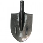 Лопата штыковая рельсовая сталь, Остроконечная с ребрами жесткости САДОВИТА  арт.NA1695
