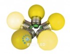 Лампа RL для гирлянды Белт-лайт LED 45 1W  E 27, желтая RL-BL-E27-G45-Y