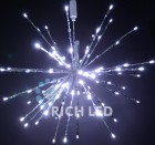 Ежик-трансформер RL LED 45см, 96л, белый, фольга серебр., 220В, RL-TB45CF-W (15)