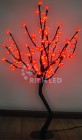 Дерево светодиодное RL Сакура 110, LED 200л., красное, 1,1*0,75м, 24В, IP65, RL-TRC-24-110*75-200-R
