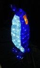 Фигура акриловая светодиодная ST Пингвин голубой LED 96л, 50см, провод 5м,  IP44  XML-001-A09 0214