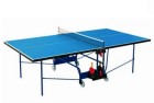 Теннисный стол SUNFLEX Hobby Indoor 19 мм синий для помещений складной, с сеткой 220.3030/Sf