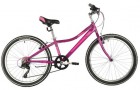 Велосипед 24' хардтейл, рама женская FOXX JASMINE фиолетовый, 6 ск., 12' 24SH6SV.JASMINE.12VL