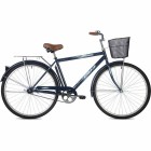 Велосипед 28' дорожный FOXX FUSION синий+передняя корзина 28SHM.FUSION.BL0