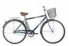Велосипед 28' дорожный FOXX FUSION синий+передняя корзина 20' 28SHC.FUSION.20BL1