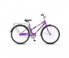 Велосипед 28' городской, рама женская STELS NAVIGATOR-300 LADY фиолет., 1 ск., 20'+корзина Z010