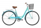 Велосипед 28' городской, рама женская FOXX VINTAGE зеленый, передняя корзина,18' 28SHC.VINTAGE.18GN1