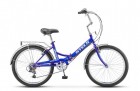 Велосипед 24' складной STELS PILOT-750 голубой 6ск., 14' Z010 2021 LU085351