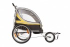 Велоприцеп для перевозки 2-х детей VIC-1302 (BTA 19) Желтый-0815