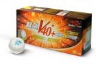 Мячи для настольного тенниса Double Fish 1*Volant 40+, 10шт., белый V201F