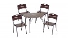 Набор мебели Толедо (4 кресла+стол круглый)  3721
