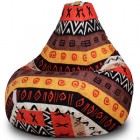 Кресло-мешок XL Жаккард, Африка разноцветный  5006721