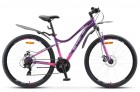 Велосипед 27,5' рама женская STELS MISS-7100 MD пурпур, 21 ск., 18' (2020) V020 LU094059