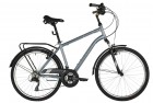 Велосипед 26' дорожный STINGER TRAFFIC серый, 18 ск., 18' 26SHV.TRAFFIC.18GR10
