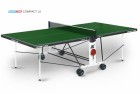Теннисный стол START LINE Compact LX Green для помещений складной, с сеткой 6042-3