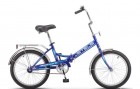 Велосипед 20' складной STELS PILOT-410 синий 2017, 1 ск., 13,5' Z010 (LU085348)