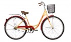 Велосипед 28' городской, рама женская FOXX VINTAGE бежевый, 18' + корзина 28SHC.VINTAGE.18BG2